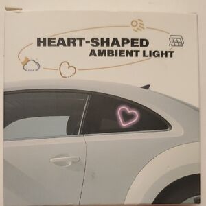 Heart Shaped Ambient Light Everyday Or VALENTINE'S Day New